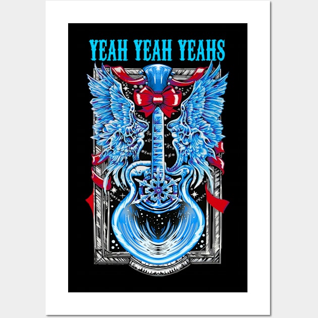 YEAH YEAHS BAND Wall Art by batubara.studio